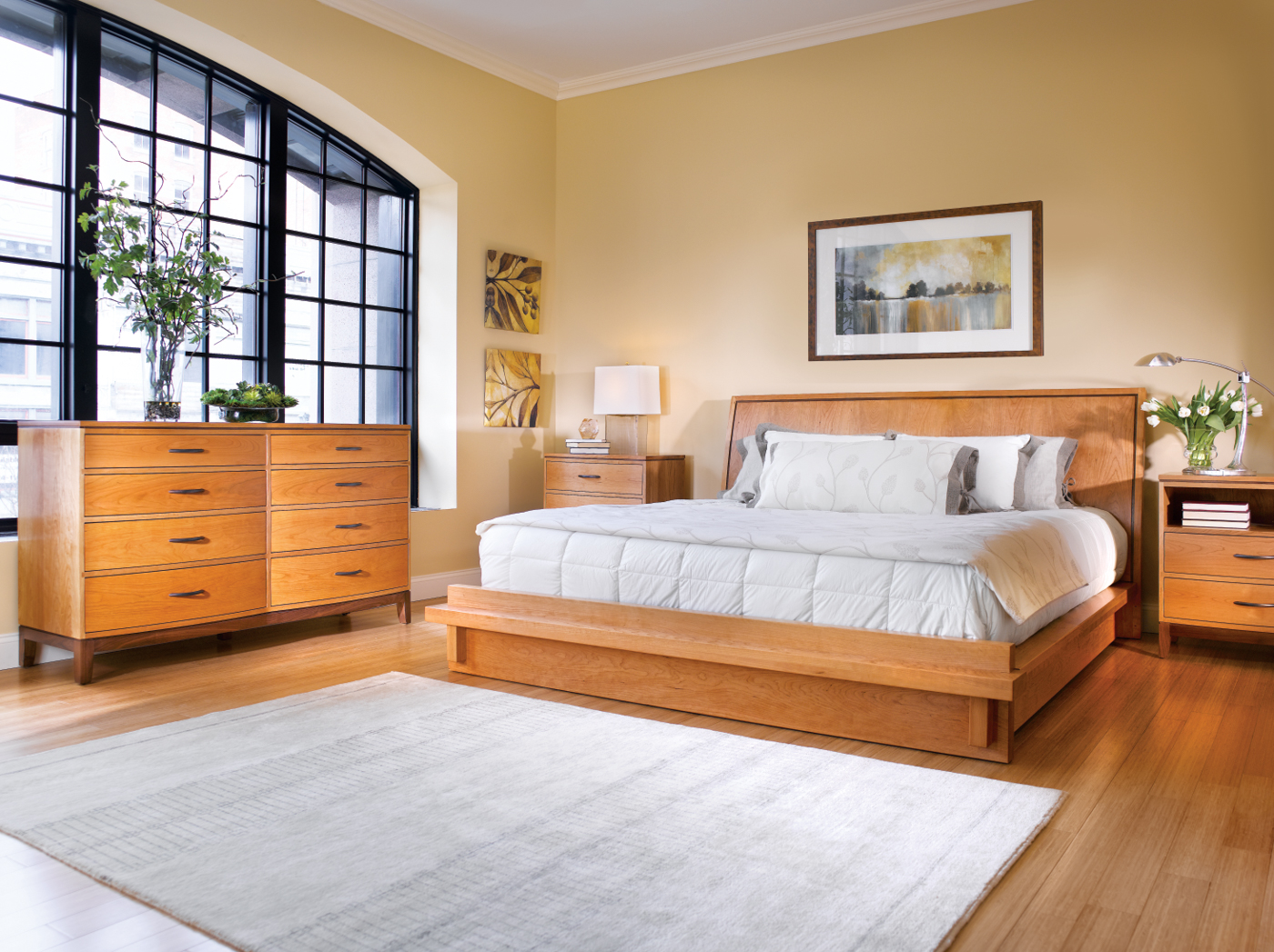 metropolitan contemporary bedroom furniture collection